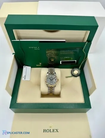 Datejust 31mm fluted bezel detail