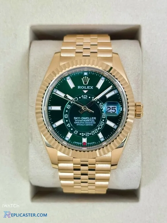 Rolex Sky-Dweller 42mm replica, back of case