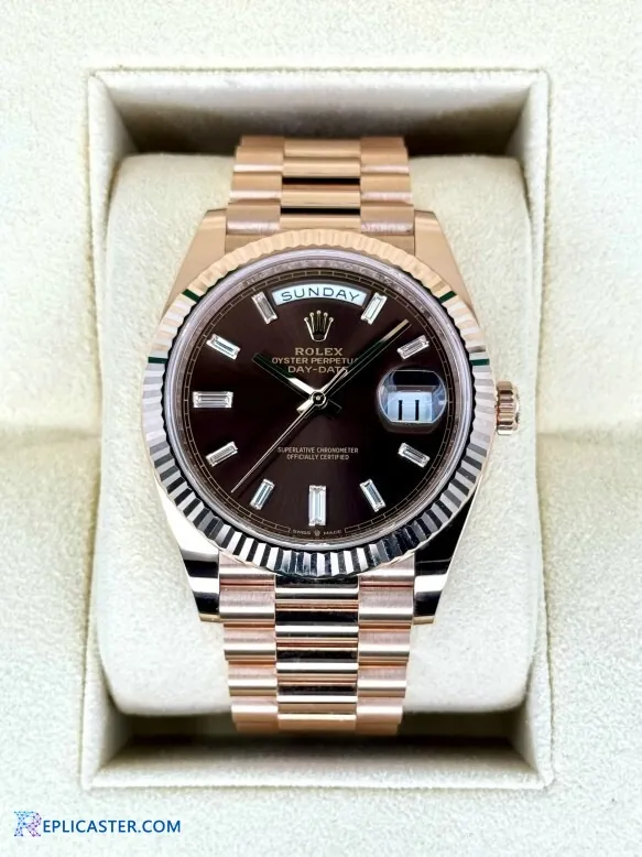 Replica Rolex Day-Date 40mm, in presentation box