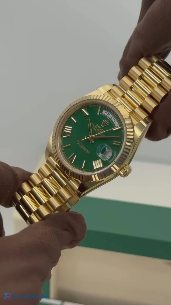 Rolex Day-Date 40mm watch in presentation box