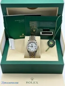 Datejust 36mm replica case side view