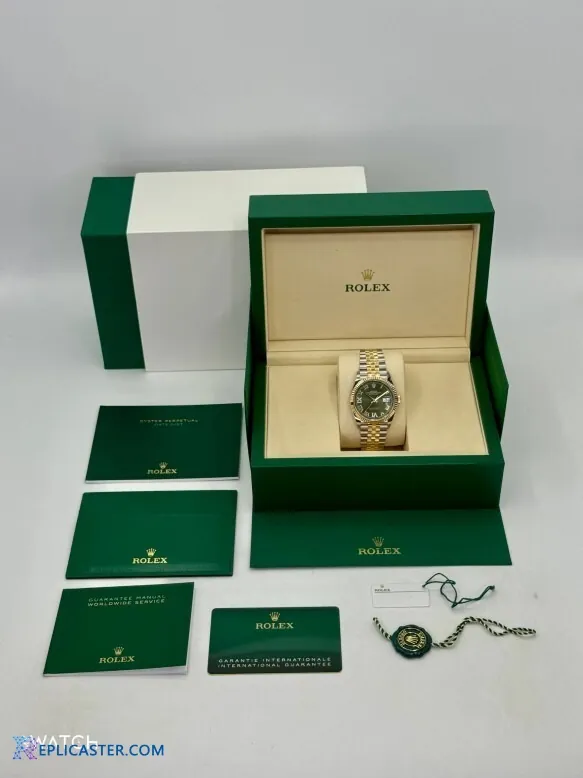 Datejust 36mm replica watch with date window