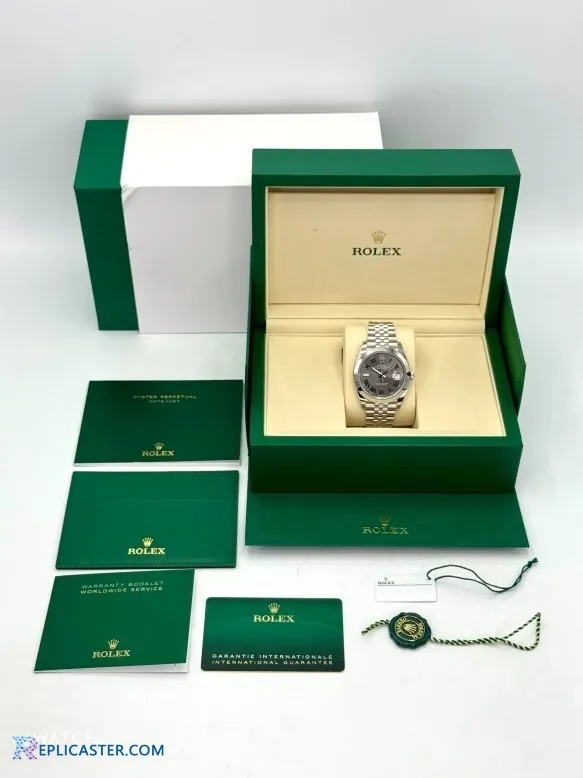 Rolex Datejust 41mm - Angled View of Watch