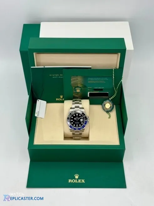 Rolex GMT-Master II 126710BLNR front view
