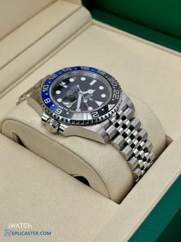 GMT-Master II Clone Watch - Black Dial Detail