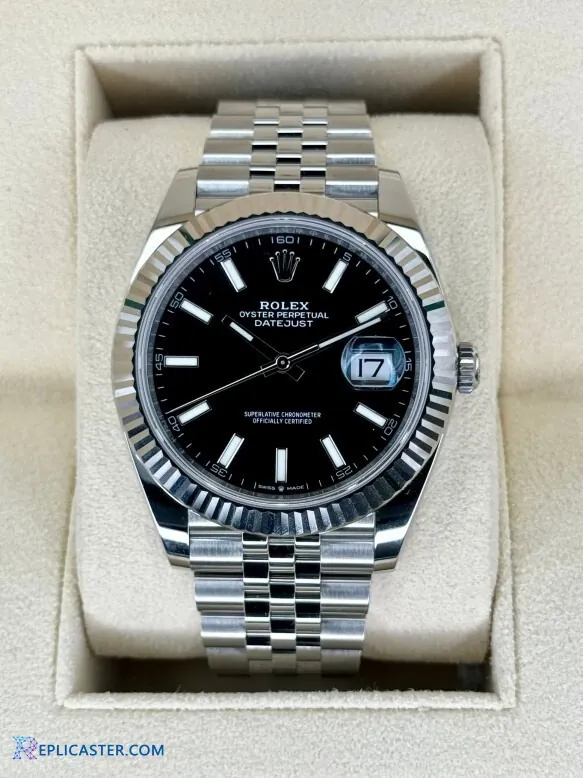 Rolex Datejust 41mm 904L steel bracelet