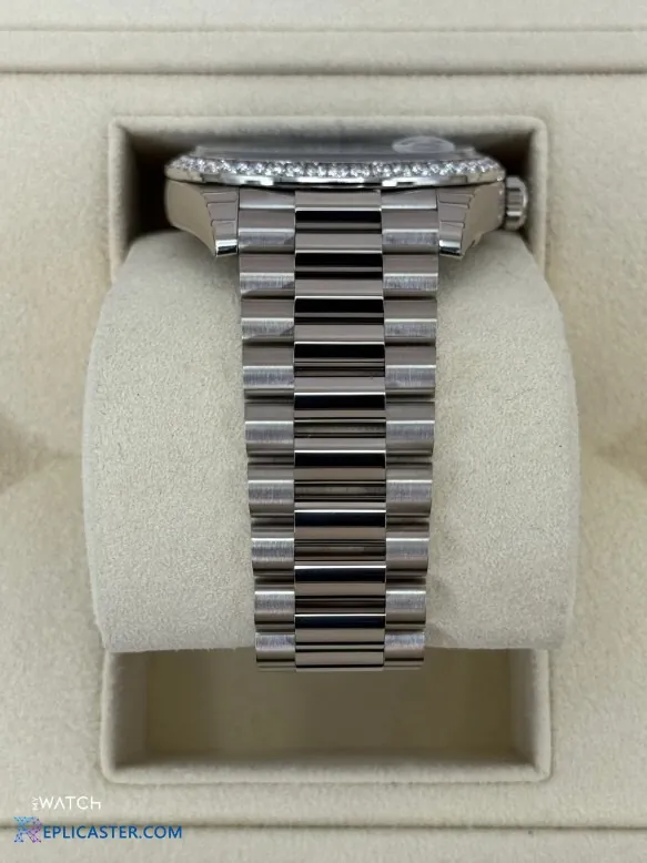 Rolex Day-Date 40mm crown close-up