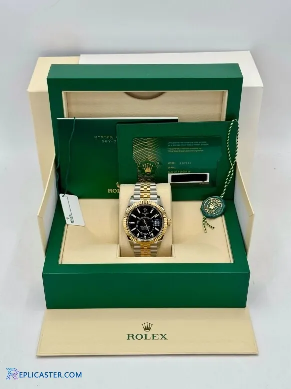 Rolex Sky-Dweller 42mm replica, front view