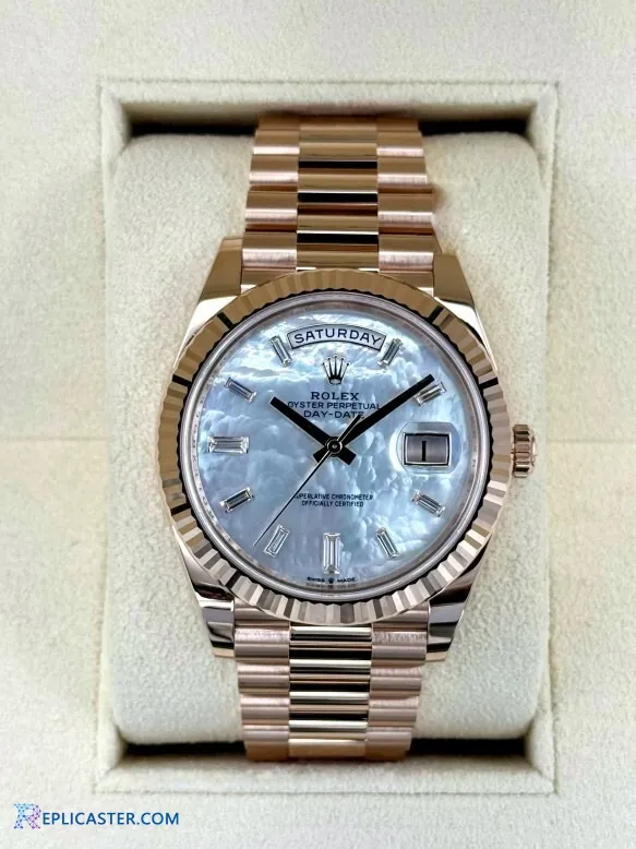 Rolex Day-Date 40mm watch with day display