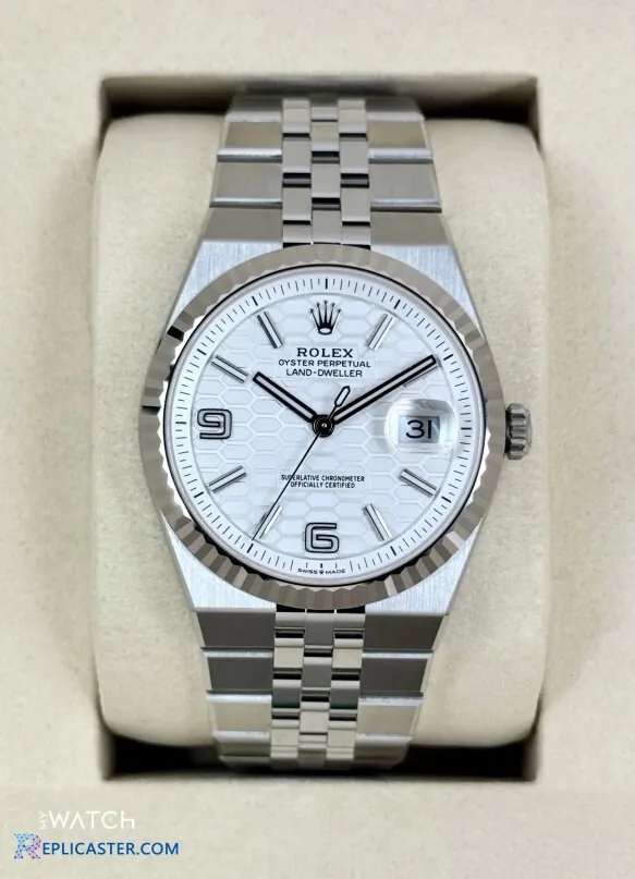 Rolex Land-Dweller 40mm stainless steel band