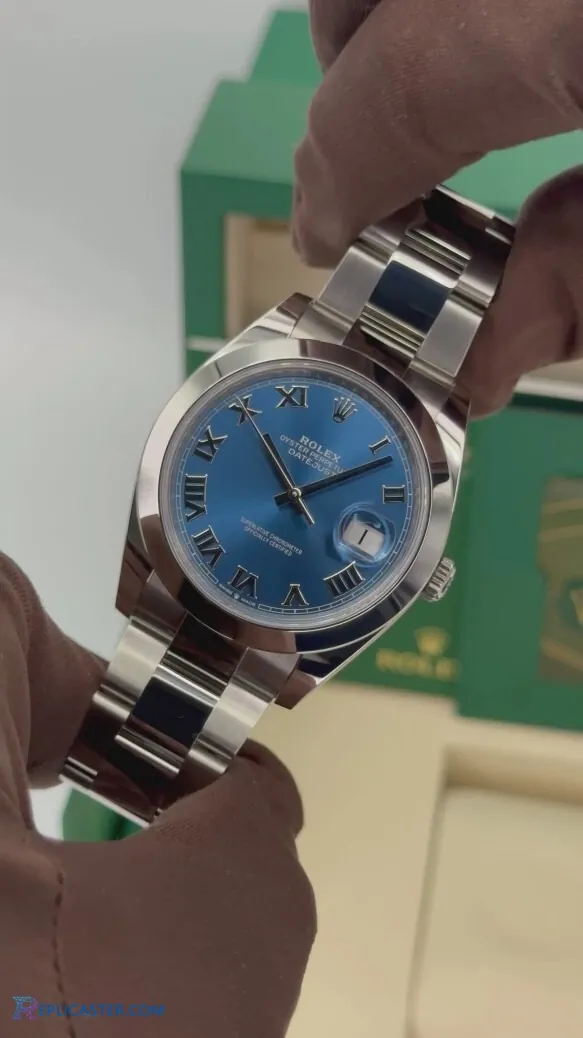 Datejust 41mm replica date window magnification