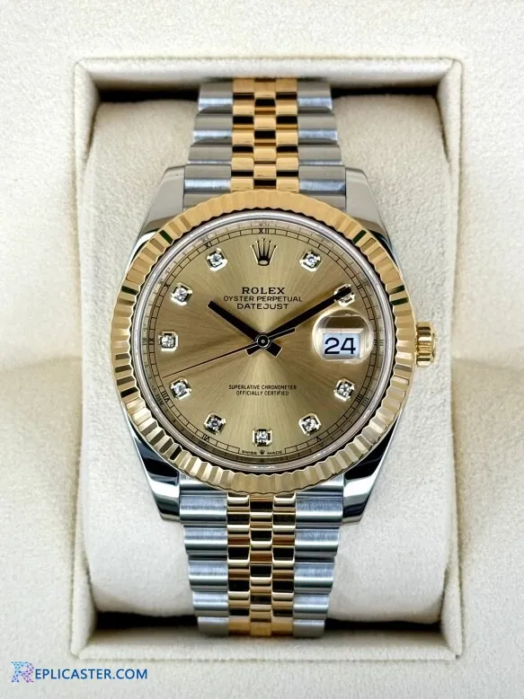 Rolex Datejust 41mm watch box and paperwork