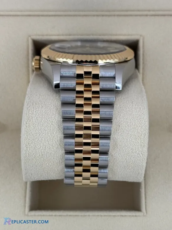 Rolex Sky-Dweller replica crown detail