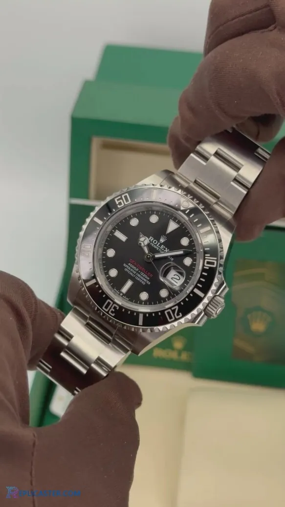 Sea-Dweller 43mm clone - angled view