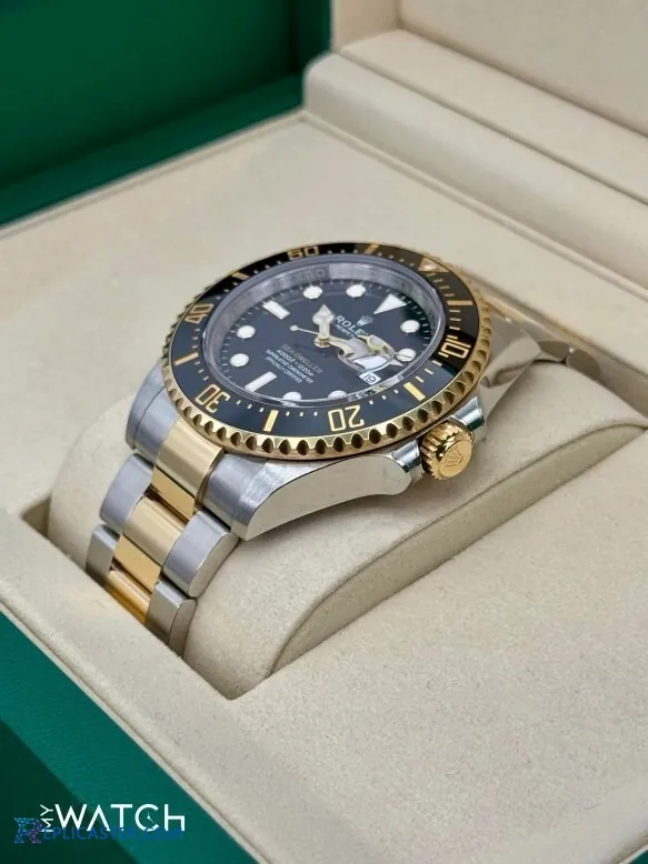 Rolex Sea-Dweller rotating bezel detail