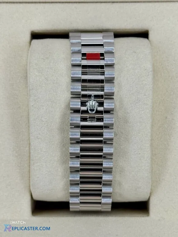 Rolex Day-Date 40mm case back detail