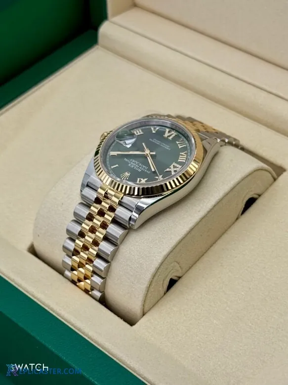 Datejust 36mm replica case and fluted bezel