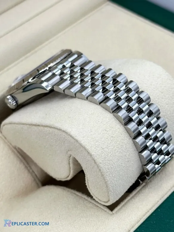 Datejust 36mm black diamond dial close-up