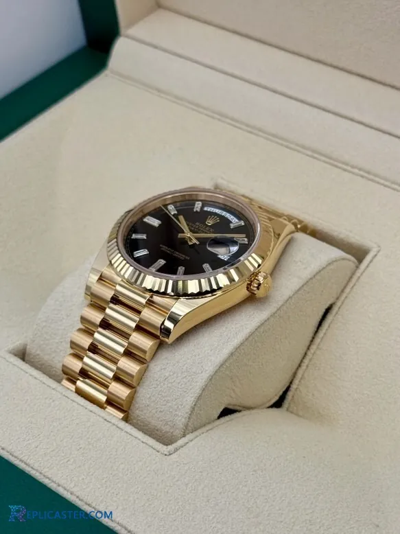 Rolex Day-Date 40mm in luxury watch box