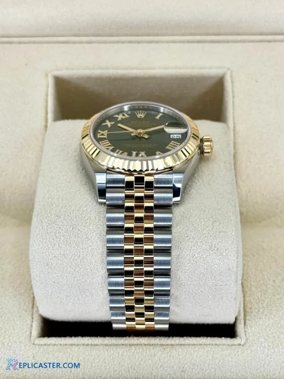 Datejust 31mm replica bracelet clasp detail