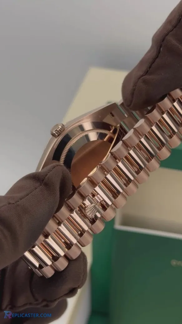 Rolex Day-Date 40mm side profile view