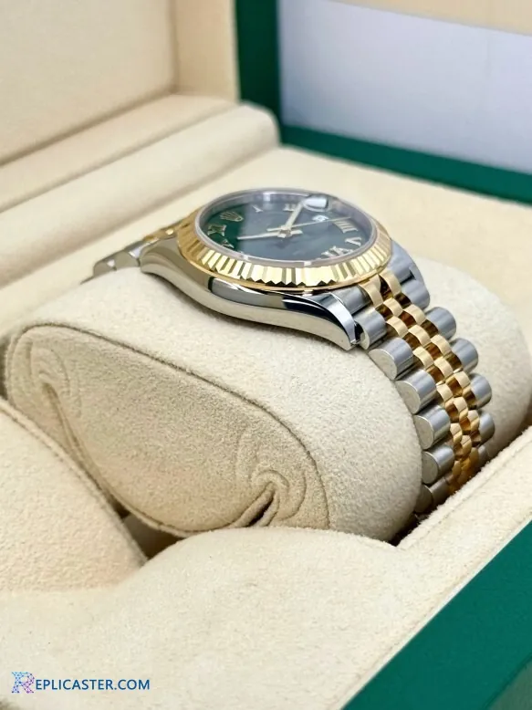 Datejust 31mm replica case side view