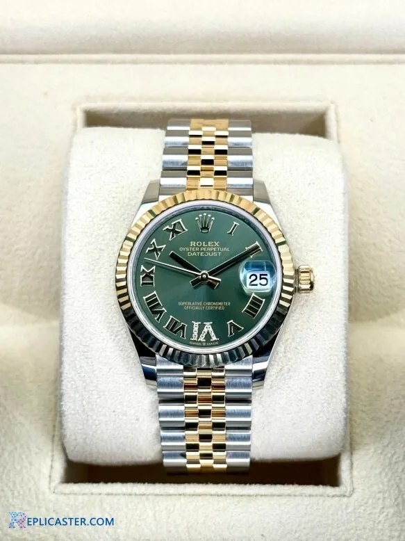 Datejust 31mm replica with box and accessories
