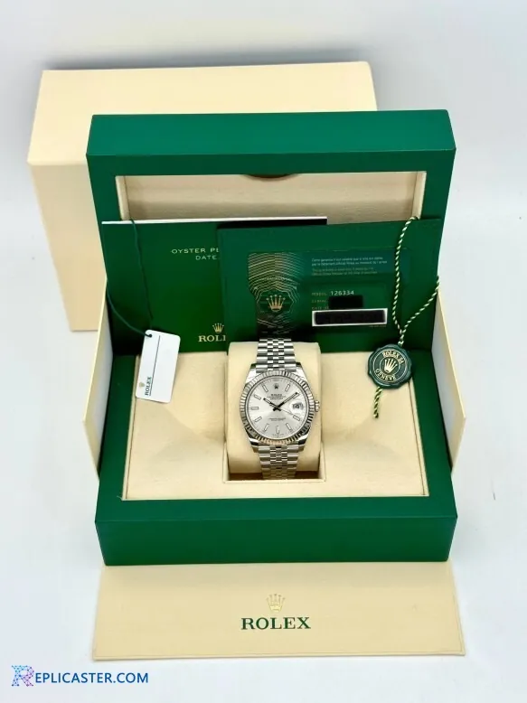 Rolex Datejust 41mm dial with date window