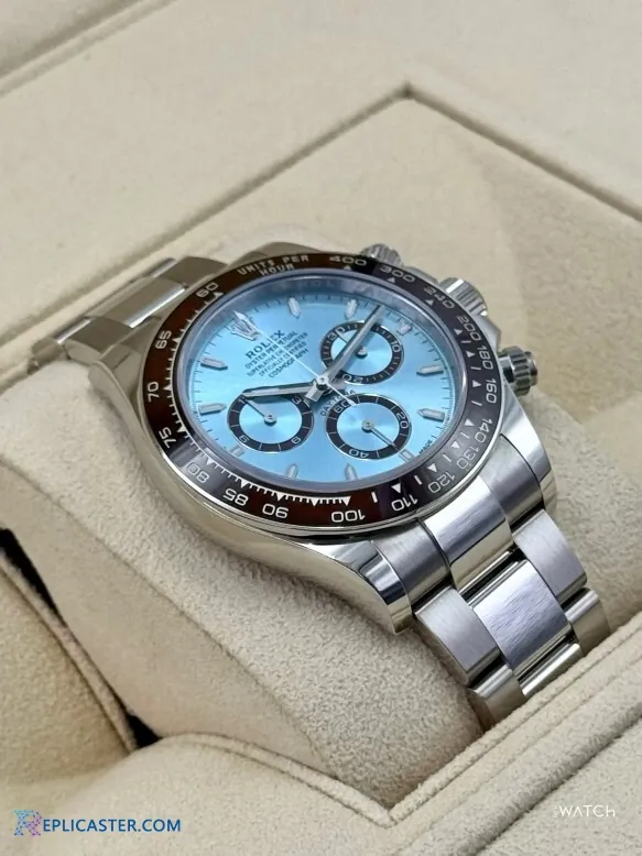 Rolex Daytona 40mm clone, stainless steel band