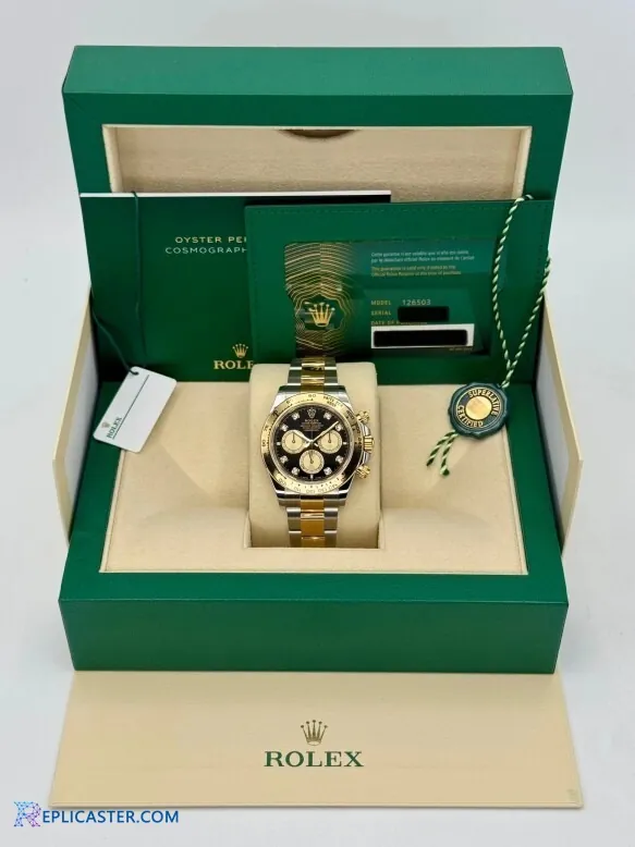 Rolex Daytona 40mm replica, front view