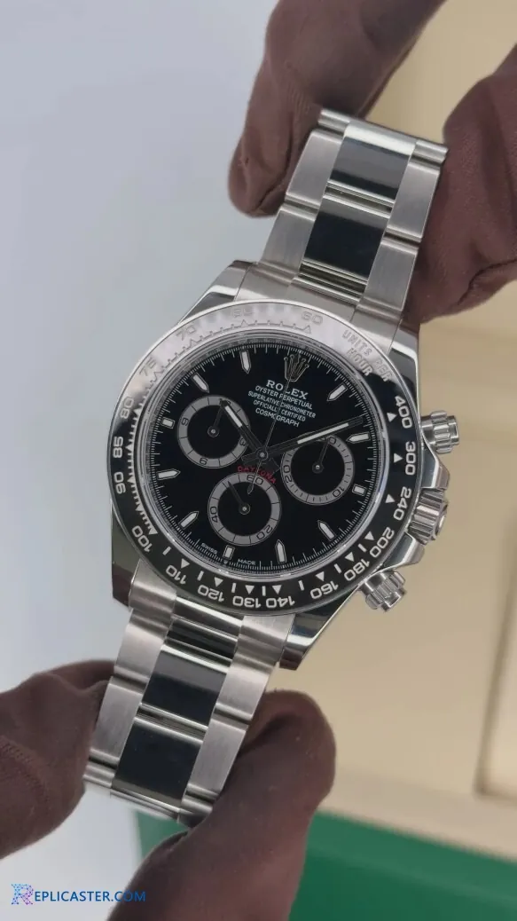 Rolex Daytona 40mm black dial with luminous markers