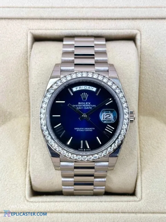 Rolex Day-Date 40mm watch overall view