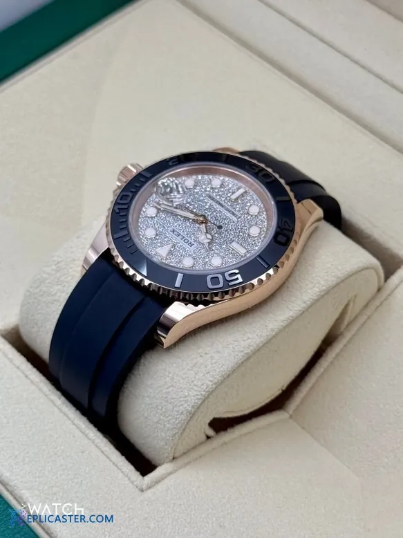 Diamond dial of Rolex Yacht-Master 40mm clone