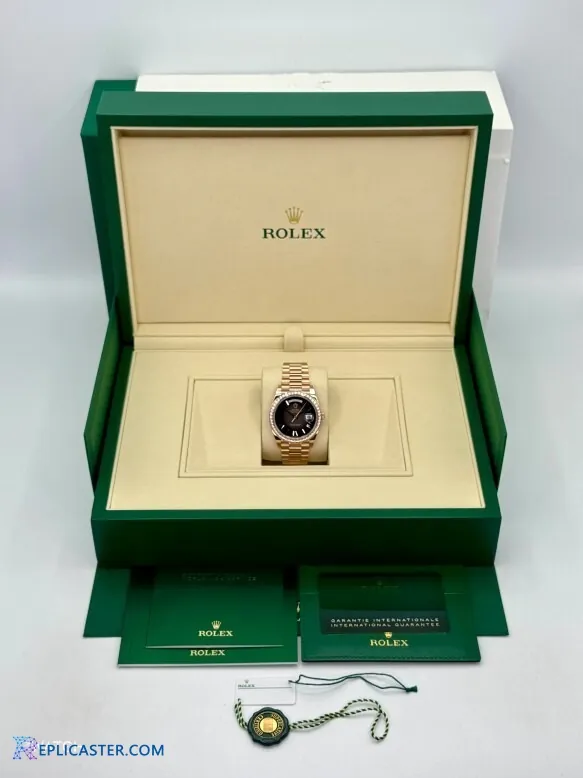 Rolex Day-Date 40mm - Case Back Detail