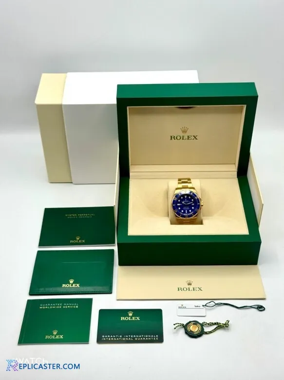 Deepsea 44mm watch with box and papers