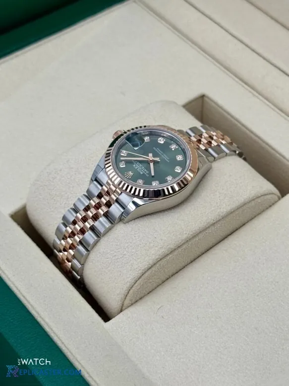 Datejust 28mm replica case side view
