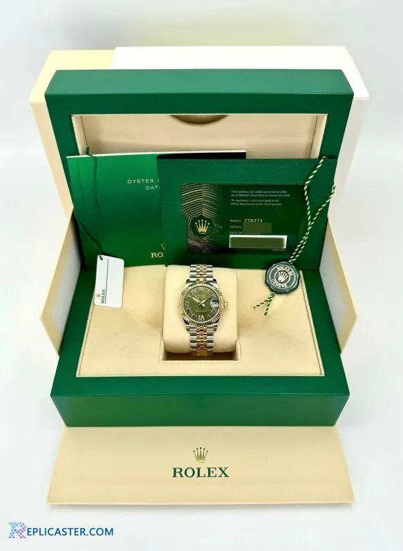 Datejust 31mm replica dial date window
