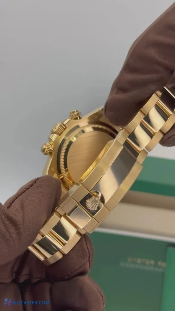 Rolex Daytona 40mm gold watch in box