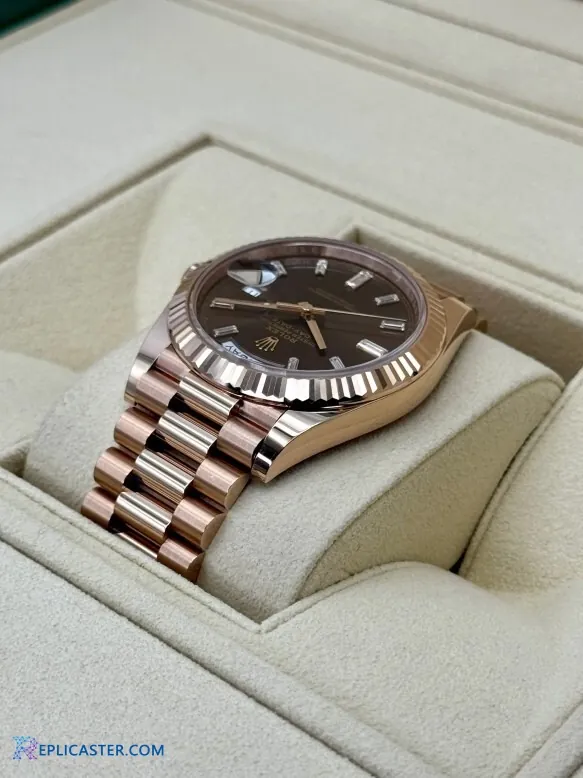 Rolex Day-Date 40mm replica, front view