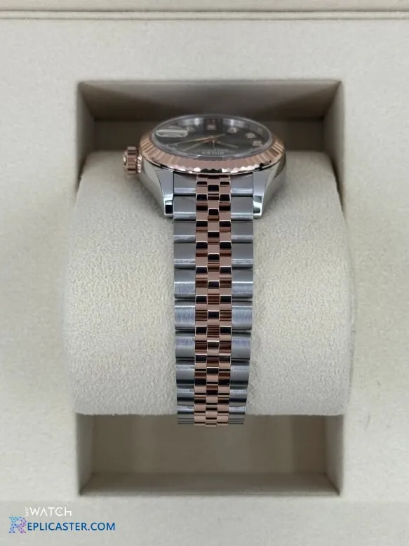 Datejust 28mm replica crown detail