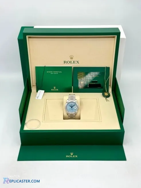 Rolex Day-Date 40mm replica, front view