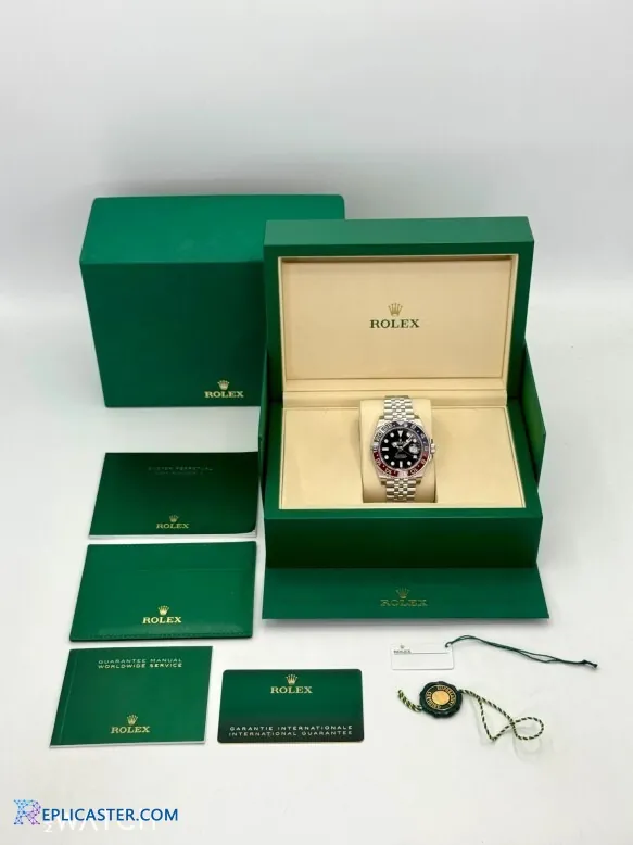 GMT-Master II Pepsi watch with box