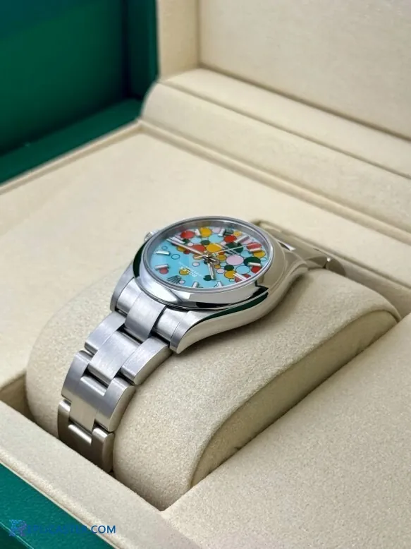 Rolex Oyster Perpetual 31mm case side view