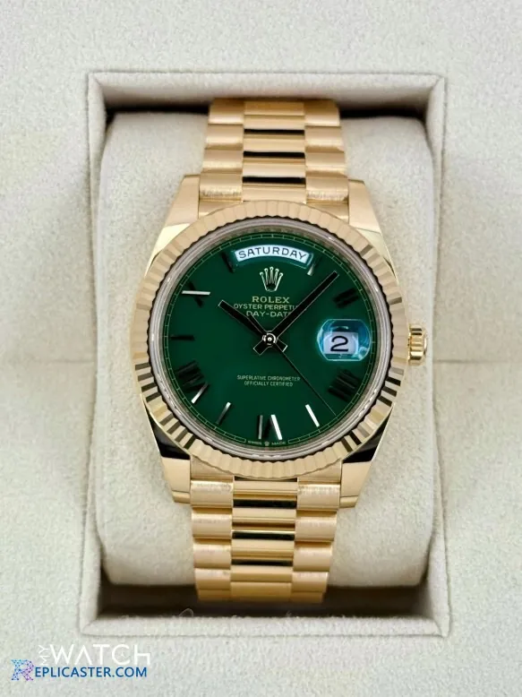 Rolex Day-Date 40mm watch with day display