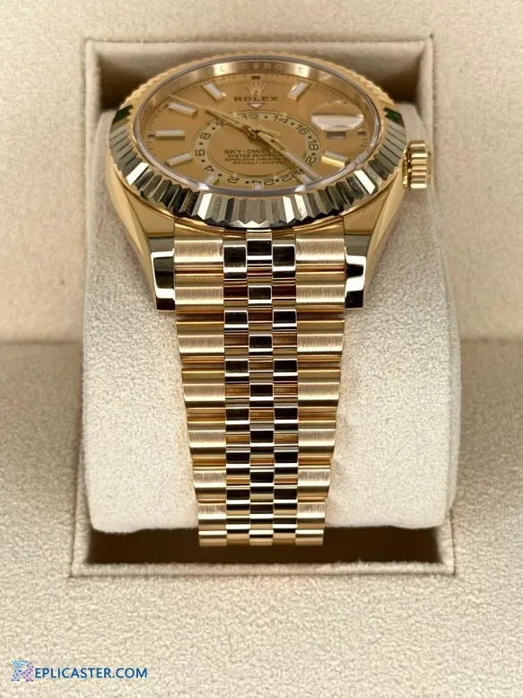 Sky-Dweller dial detail with date window